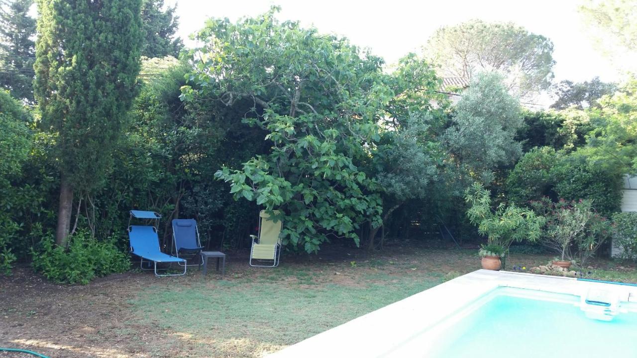 Studio Charmant Et Calme Villeneuve Les Avignon Entree Et Cour Independantes Climatisation Piscine Parking Экстерьер фото